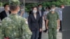 蔡英文视察导弹防空部队 宣示台湾捍卫自由民主决心