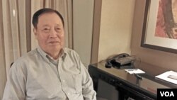 노금석 씨가 지난 2015년 3월 VOA와 인터뷰했다.