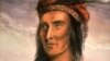 A 20th century adaptation of a portrait of Tecumseh by Benson John Lossing, after a pencil sketch by French trader Pierre Le Dru at Vincennes before 1810.