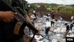 La policía mexicana ha logrado importantes capturas de droga, lo que ha provocado la ira de poderosas organizaciones de traficantes.