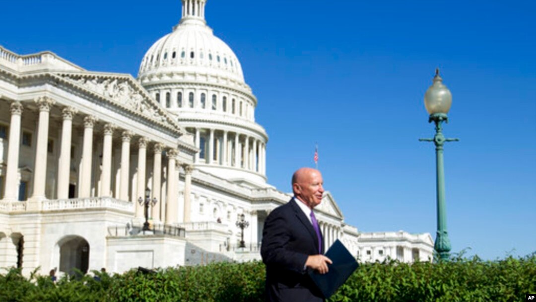 Legislador republicano por Texas, Kevin Brady, presidente de la Comisión de Medios y Arbitrios de la Cámara de Representantes de EE.UU.