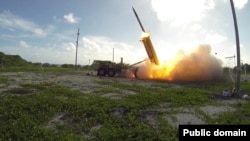 “萨德”(THAAD)是“末端高空区域防御系统” （美国军方照片