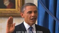 Obama es juramentado