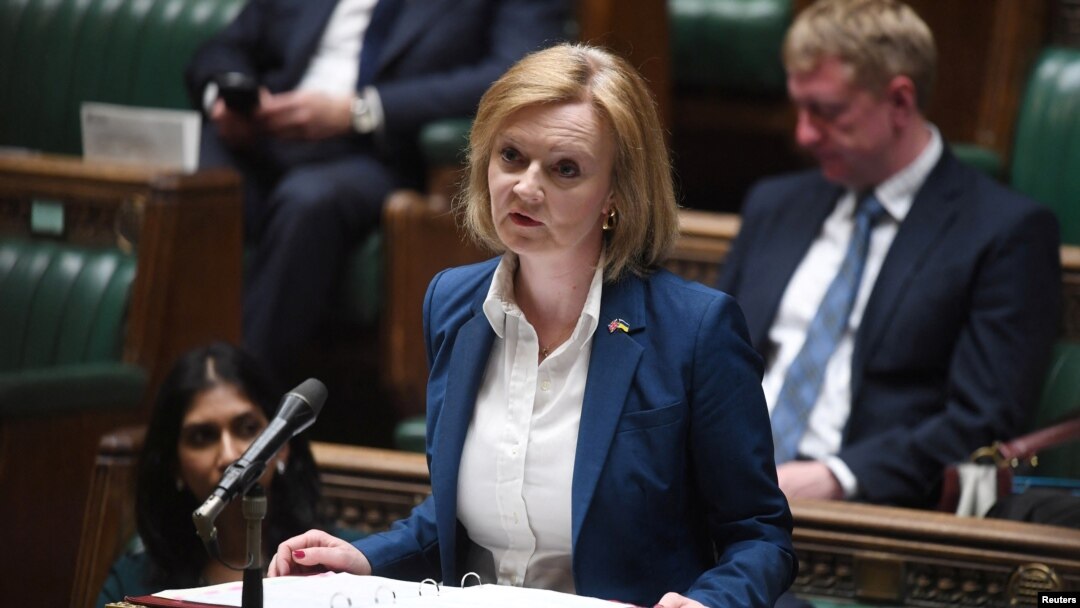 英國外相卓慧思（Liz Truss，又譯特拉斯）