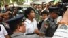 ၂၀၁၉ ဧပြီလတုန်းက ဒေါင်းတို့မျိုးဆက်သံချပ်အဖွဲ့ဝင်တို့ကို ဖမ်းဆီးစဉ် (ဒေါင်းတို့မျိုးဆက်)