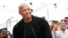 Rapper e produtor Dr. Dre na Califórnia, 12 de Junho, 2017