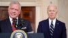 ARCHIVO - El rey Abdalá II de Jordania habla mientras el presidente Joe Biden escucha en la Casa Blanca, el lunes 12 de febrero de 2024, en Washington. (Foto AP/Andrew Harnik)