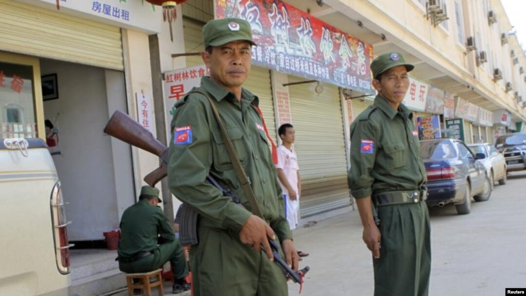 MNDAA ကိုးကန့်တပ်ဖွဲ့ဝင်များ