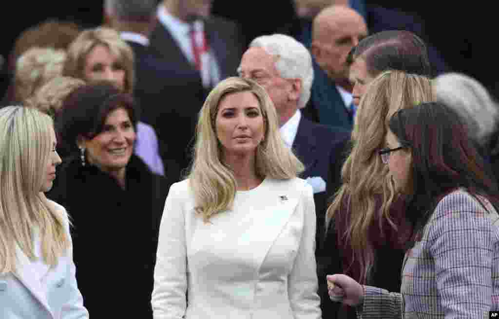 Bikin rantsar da sabon zababben shugaban Amurka Donald J. Trump, a farfajiyar Majalisa kasar dake birnin Washington DC, Janairu 20, 2017 