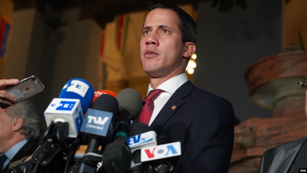 "Estamos preparando el regreso al país; sí hay riesgos, claro que hay riesgos", dijo Guaidó en una rueda de prensa en la OEA. 