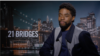 Chadwick Boseman afirma que Hollywood no es culpable del aumento de tiroteos en EE.UU.