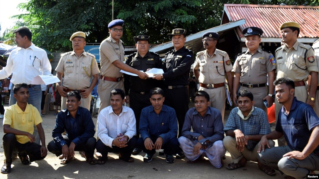ရိုဟင်ဂျာ ၇ ဦး အိန္ဒိယမှ မြန်မာထံ လွဲှပြောင်း 